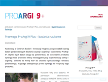 Tablet Screenshot of proargi9.pl